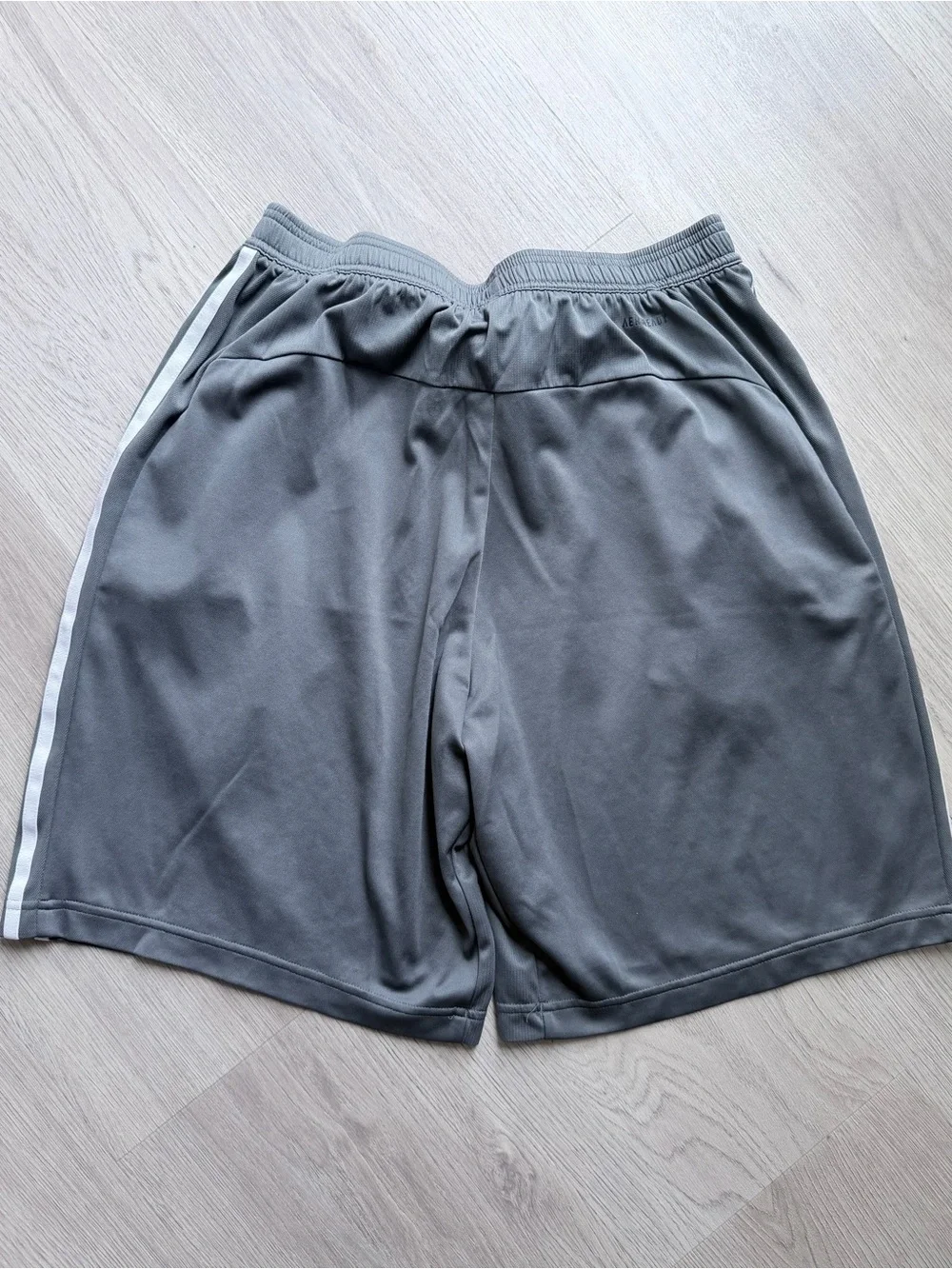 Lot of 2 Adidas Athletic Shorts - Blue/Gray (M)